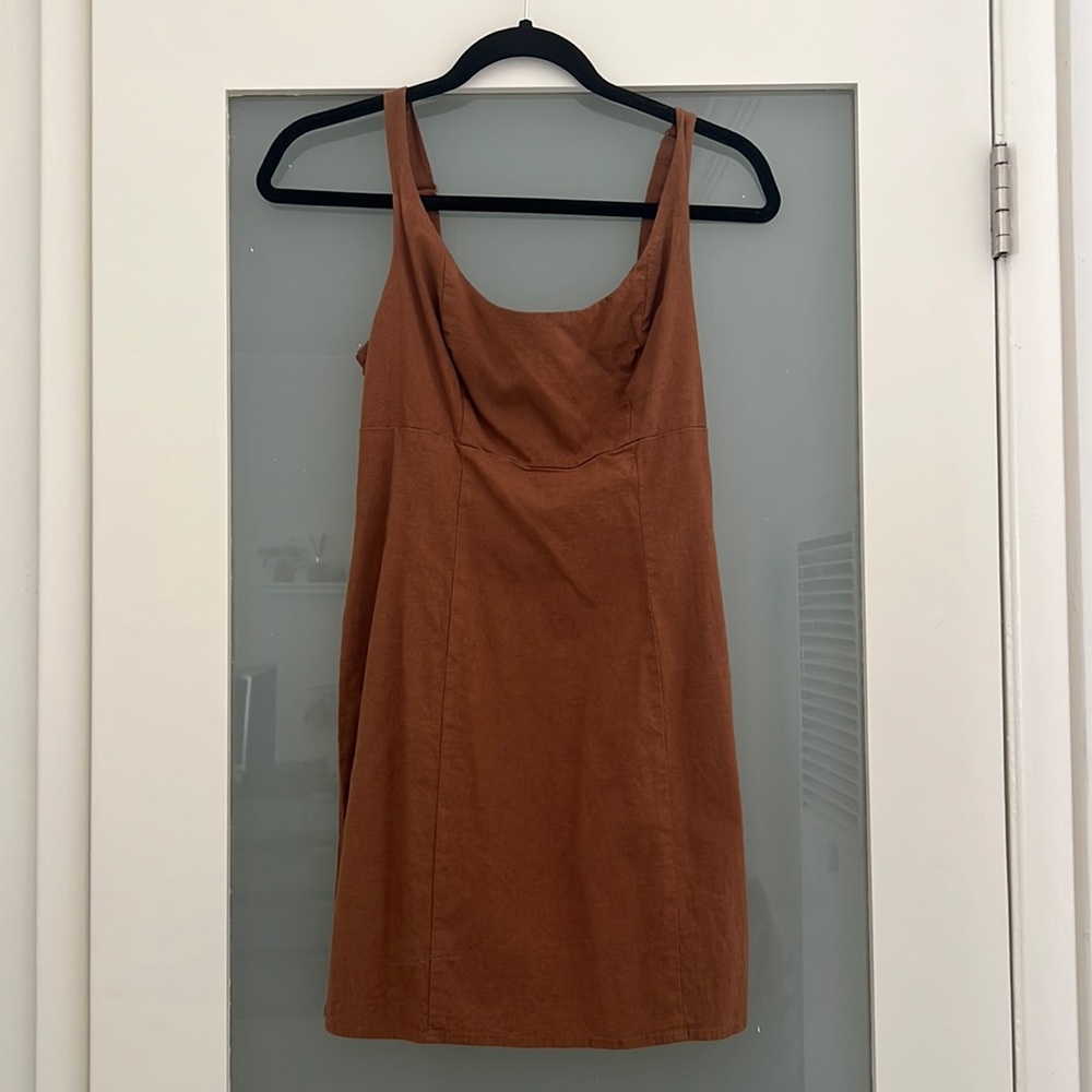 Urban Outfitters brown dress